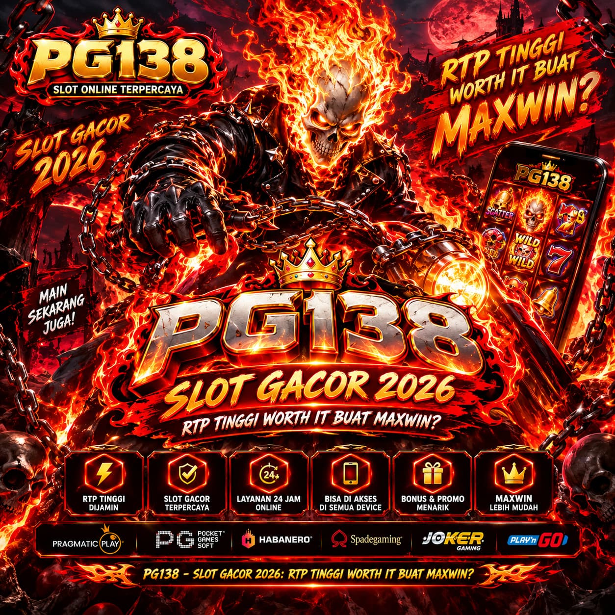 PG138 | Slot Gacor 2026: RTP Tinggi Worth It Buat Maxwin?